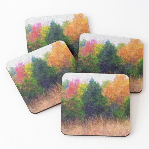 Item preview, Autumn Trees Landscape designed and sold by hatimelhag.