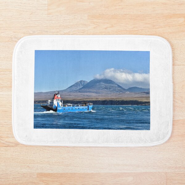 The ferry heading over to Jura, Scotland Bath Mat