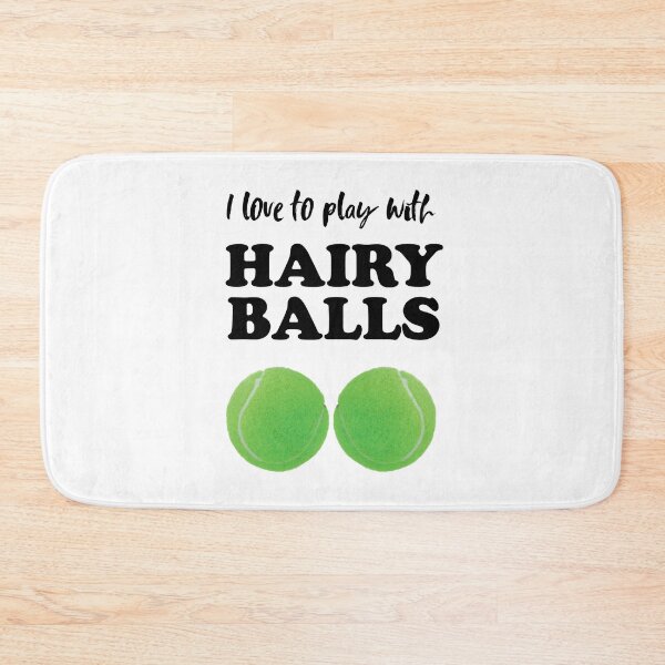 Item preview, I love to play with hairy balls - funny tennis graphic designed and sold by EvieWoj.