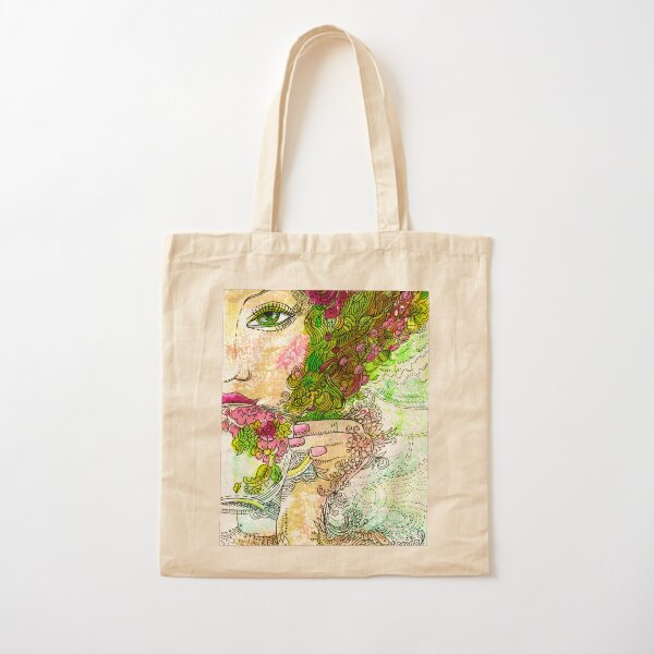 Morning Coffee Cotton Tote Bag