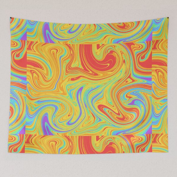 Item preview, Rainbow Swirls designed and sold by KionaDesign.