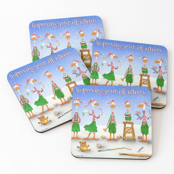 Item preview,  improving your elf esteem...  designed and sold by Will Bullas Studio.