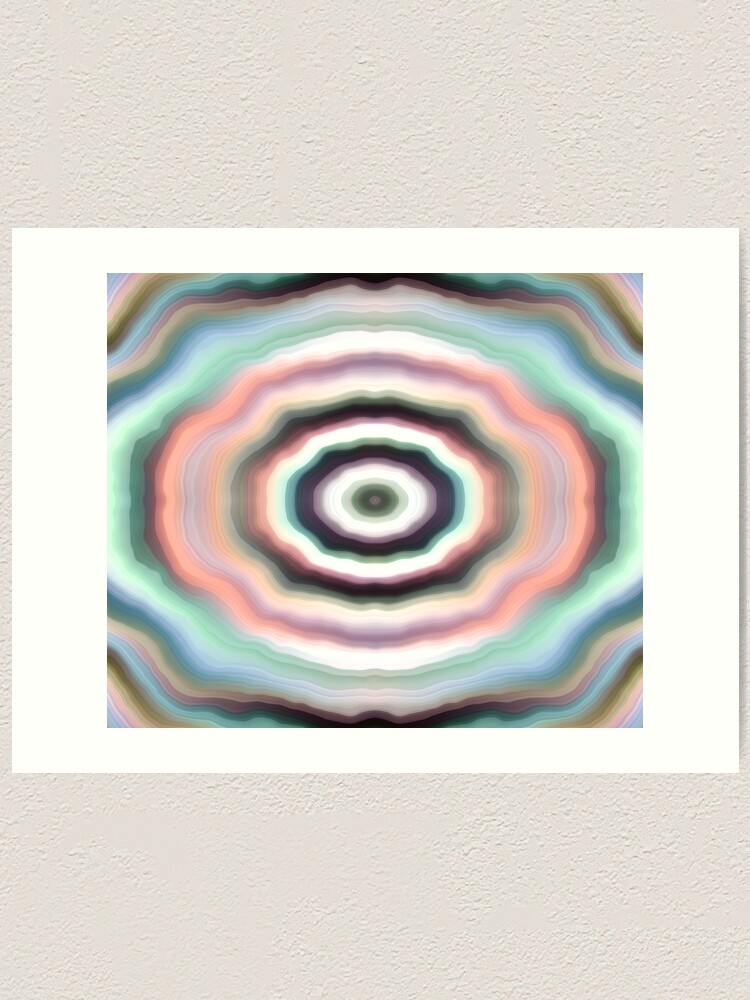 Alternate view of Mint Cream Tunnel Art Print