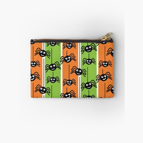 Item preview,  Halloween Spiders Dangling Orange and Green designed and sold by creativinchi.