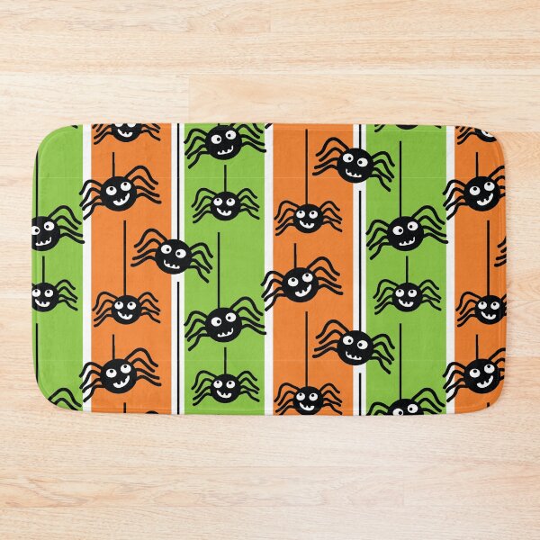 Item preview,  Halloween Spiders Dangling Orange and Green designed and sold by creativinchi.