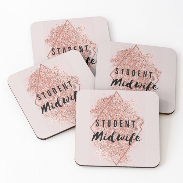 Item preview, Sparkly student midwife  designed and sold by MissyMidwife.
