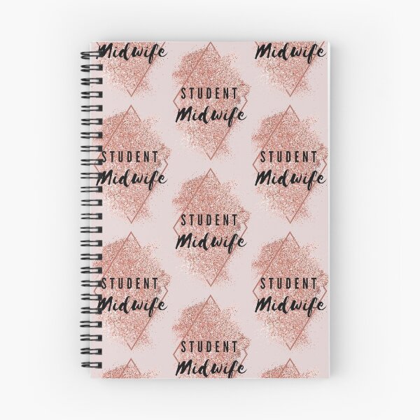 Item preview, Sparkly student midwife  designed and sold by MissyMidwife.