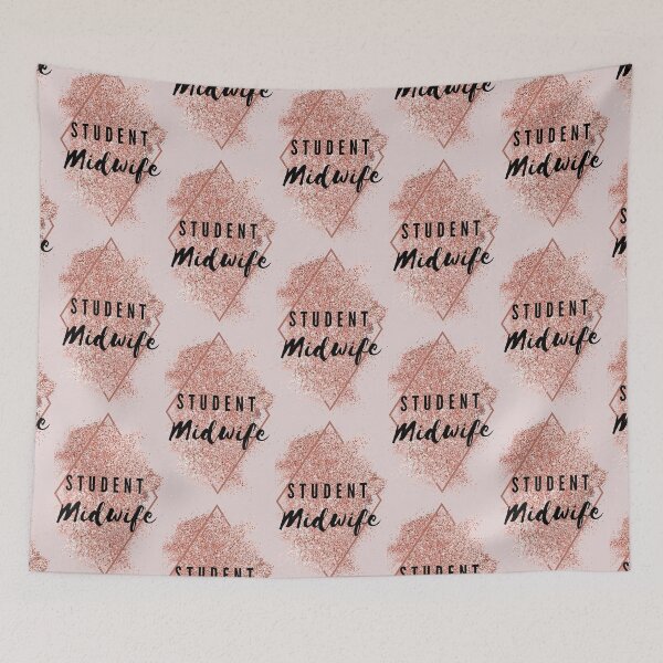 Item preview, Sparkly student midwife  designed and sold by MissyMidwife.