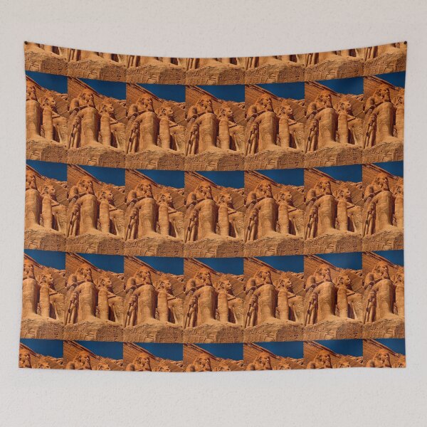 Item preview, Egypt. Abu Simbel Temple. Statues of Ramesses II. designed and sold by vadim19.