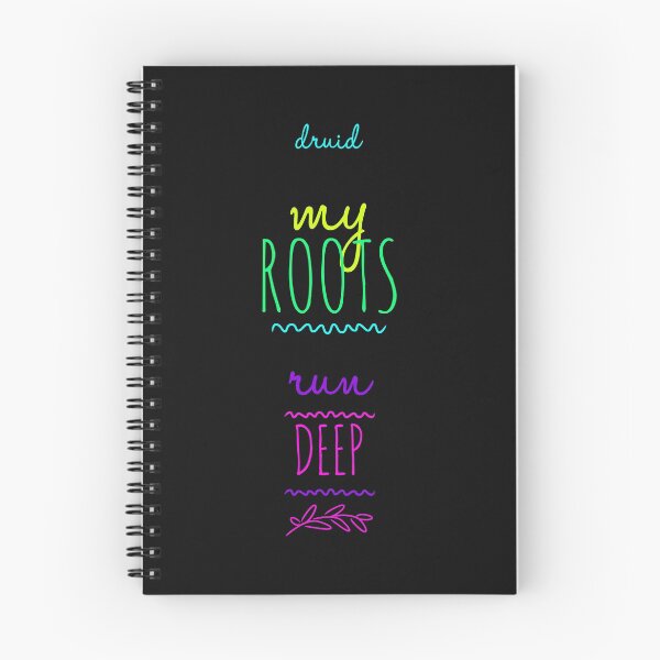 Item preview, Druid Gaming Logo for T-Shirts -My Roots Run DEEP 80s Style Marker designed and sold by CloudDance.