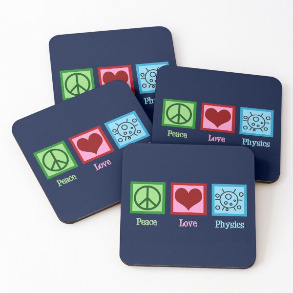 Item preview, Peace Love Physics designed and sold by Epic Love Designs.