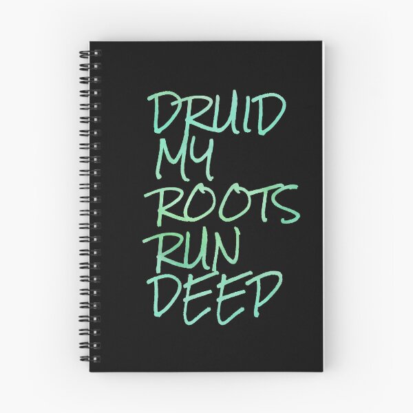 Item preview, Druid Gaming Logo for T-Shirts -My Roots Run DEEP 80s Style Emerald designed and sold by CloudDance.