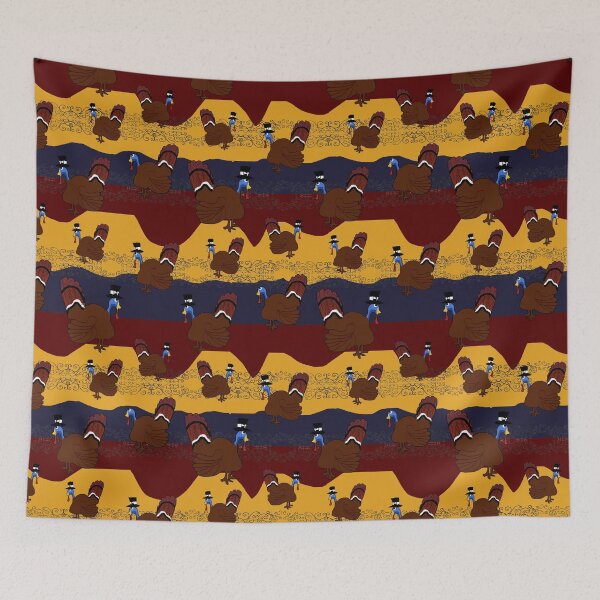 Item preview, Turkey Pattern designed and sold by bloomingvine.