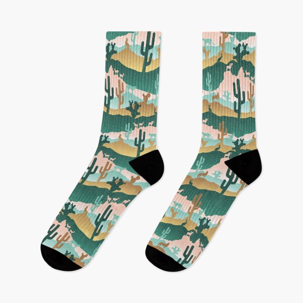 Item preview, Sonoran Desert Landscape - Teal designed and sold by WickedRefined - Nicole Demereckis.