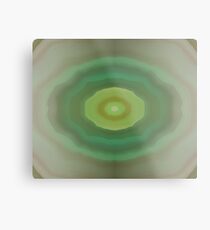 Dark Olive Green Tunnel Metal Print