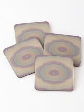 Cornflower Blue Tunnel Coasters