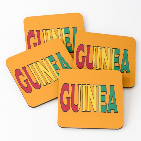 Item preview, Guinea Font with Guinean Flag designed and sold by Havocgirl.