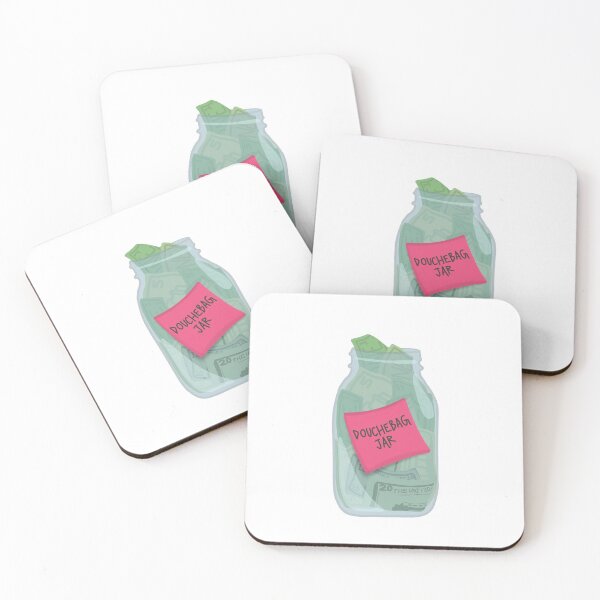 Item preview, New Girl- Schmitt's Douchebag Jar designed and sold by oliviaott.