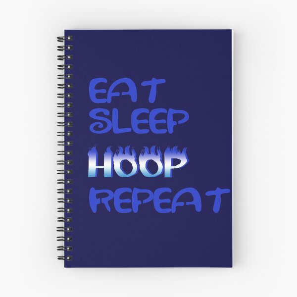 Item preview, Eat Sleep Hoop Repeat designed and sold by Blonya.