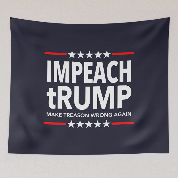 Item preview, Impeach tRUMP Make Treason Wrong Again designed and sold by Thelittlelord.