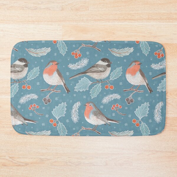 Item preview, Winter Birds designed and sold by nadyanadya.