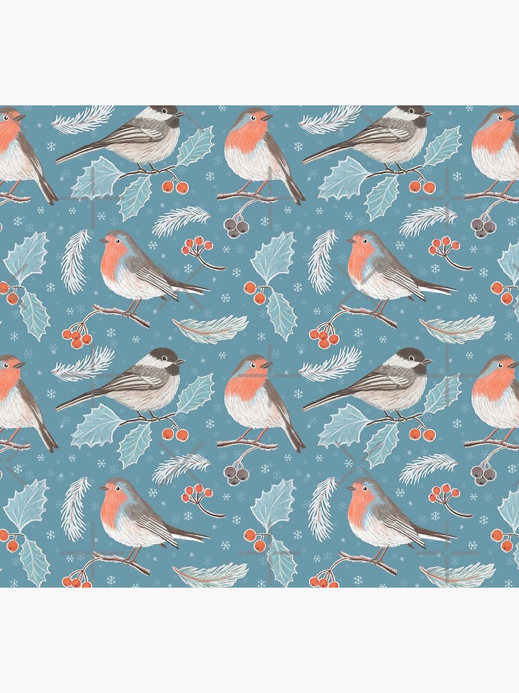 Winter Birds by nadyanadya