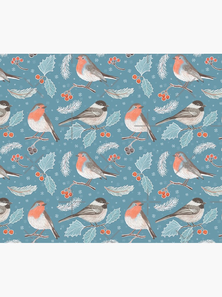Winter Birds by nadyanadya