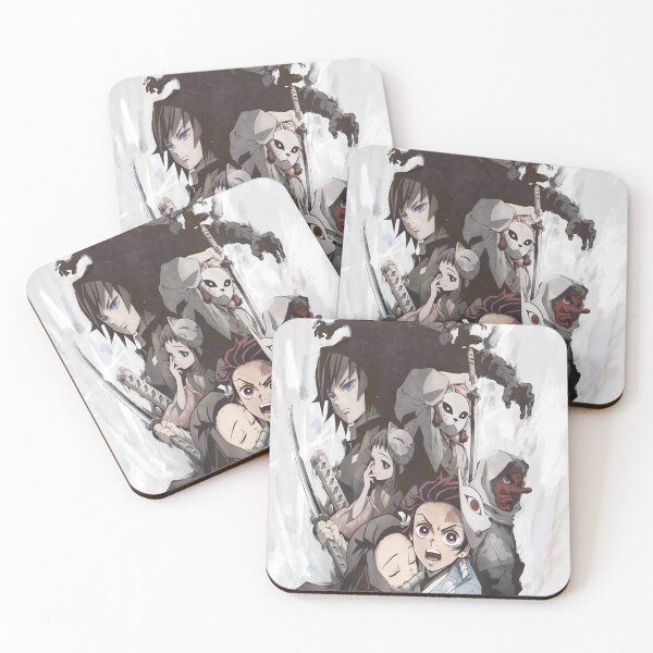 DemonSlayer Coasters (Set of 4)