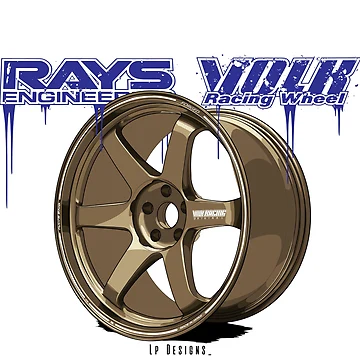 Artwork thumbnail, Volk Racing Rims by LpDesigns_