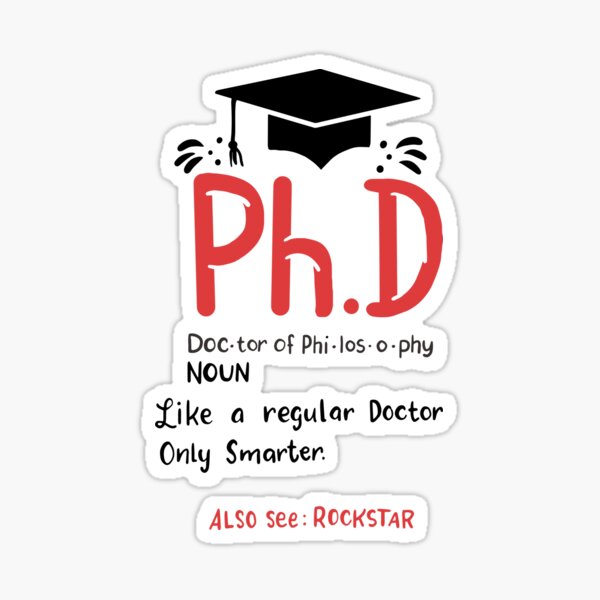 Item preview, PhD Graduation Gifts designed and sold by Betsytiptoe.