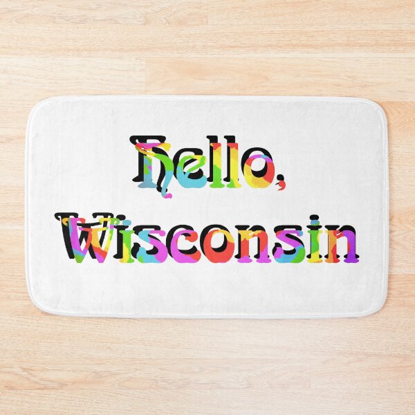 Item preview, Hello, Wisconsin designed and sold by nicolerussell.