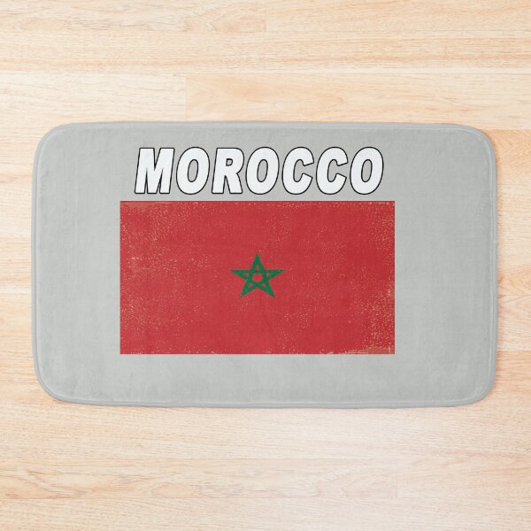 Item preview, Morocco National Sport Design - Distressed Moccocan Flag designed and sold by merchhost.