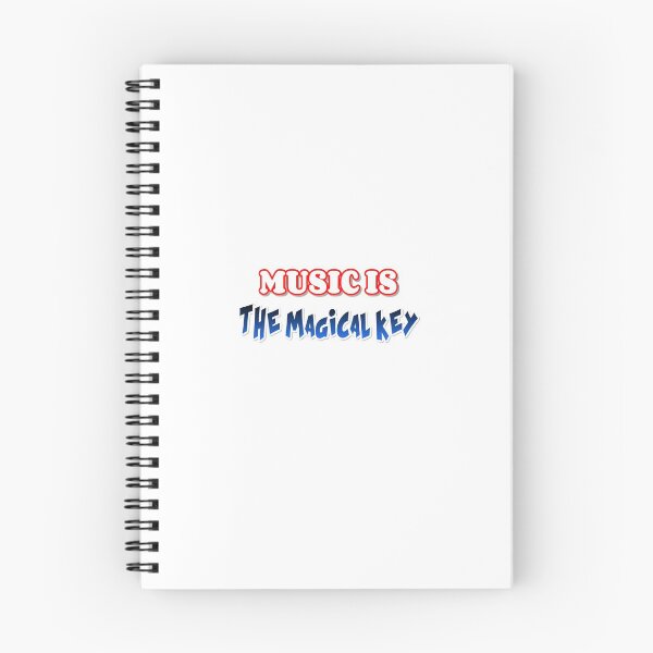 Item preview, T Shirt, Fun, inspiring, positive, "MUSIC IS THE MAGICAL KEY" designed and sold by Ralek.