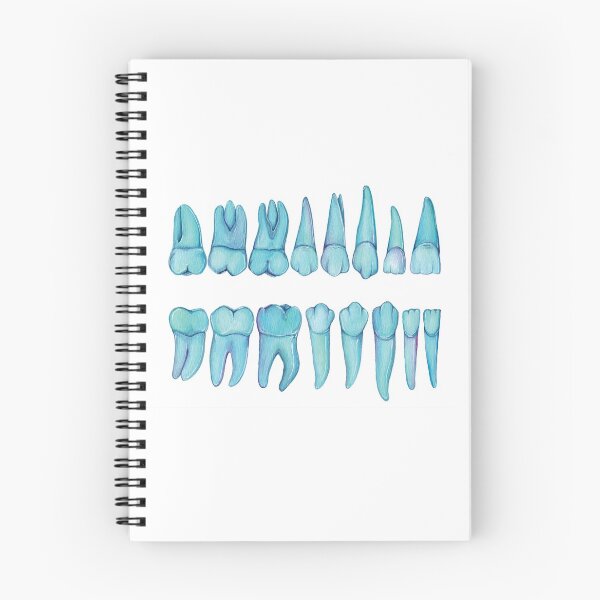 Item preview, Teal Watercolor Teeth designed and sold by Kimberly King.