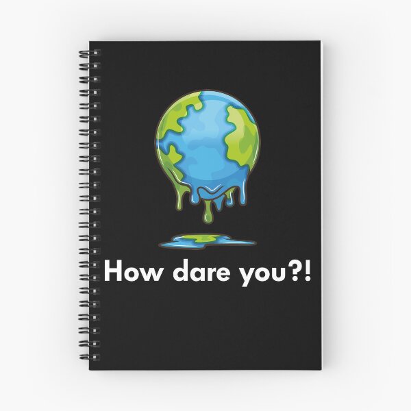 Item preview, How dare you?! climate speech / Stop climate change NOW T-Shirt designed and sold by LeineDesign.