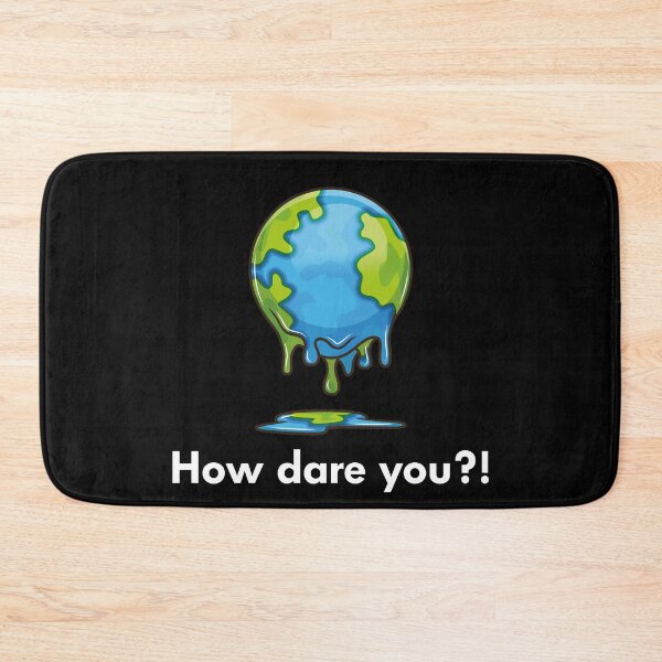 Item preview, How dare you?! climate speech / Stop climate change NOW T-Shirt designed and sold by LeineDesign.