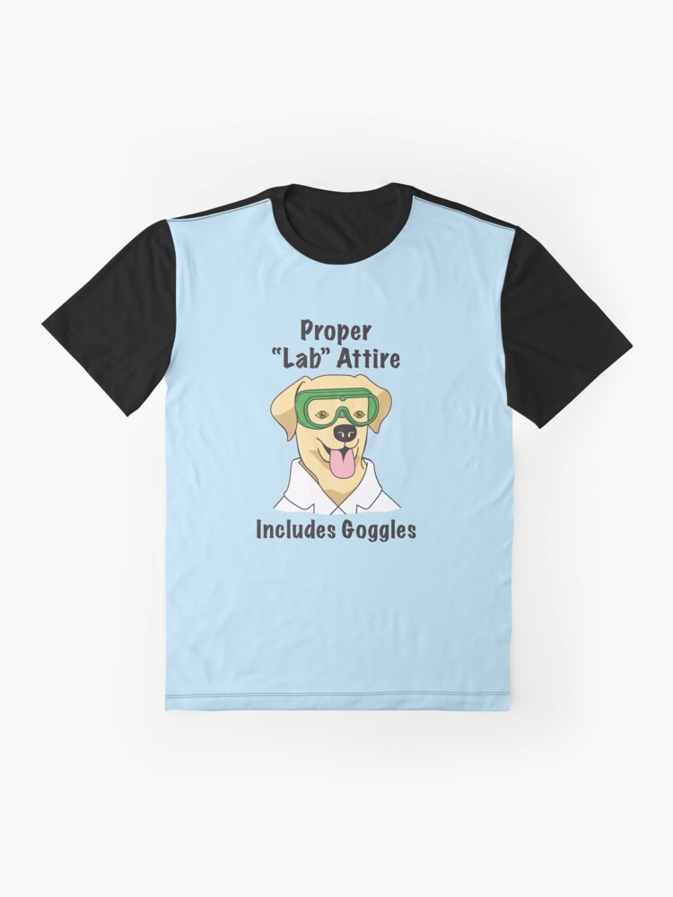 "Proper Lab Attire Funny Lab Technician Gift " Tshirt by Nada18