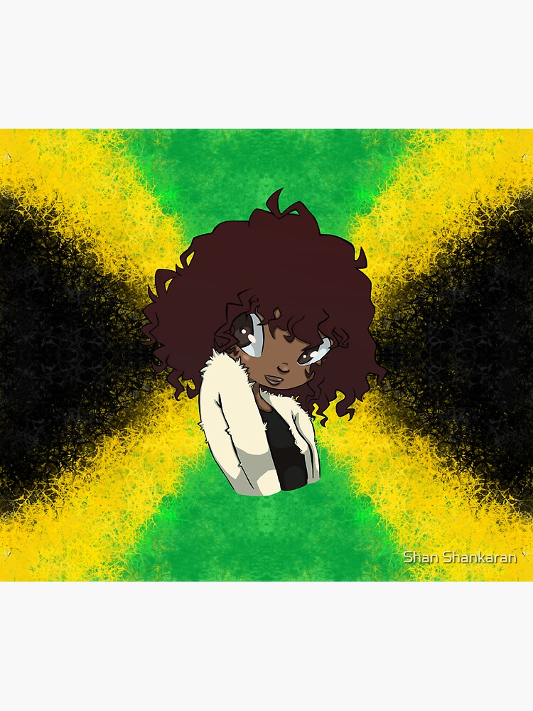 Thumbnail 3 of 3, Sticker, Claudia J-Girl Cartoon Character Design designed and sold by shanshankaran.