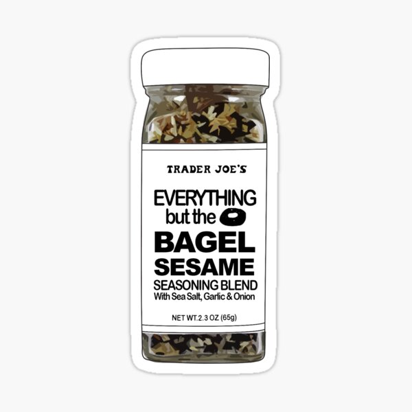 Everything But the Bagel Seasoning Sticker