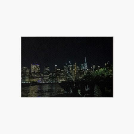 Artikel-Vorschau von Manhattan Skyline Lichter, designt und verkauft von 00Flyer.