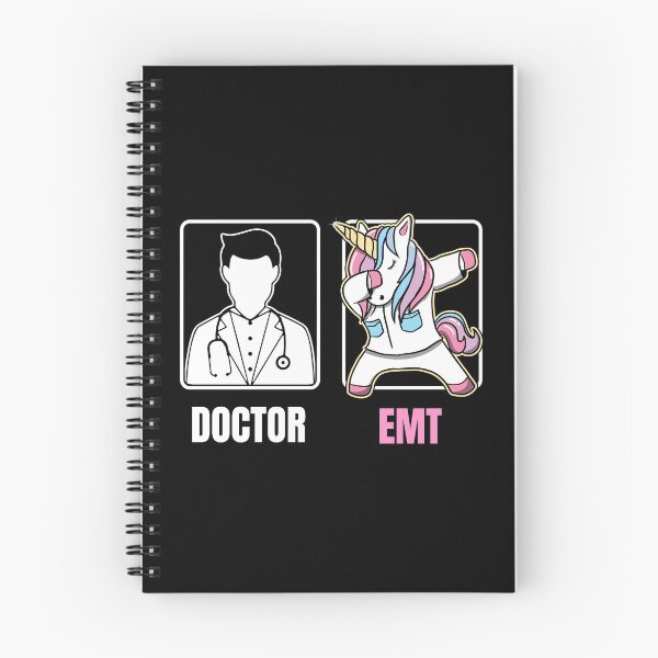 Item preview, EMT Dabbing Unicorn Funny Boring Doctor Quote Fun Paramedic  designed and sold by CreatedByHeidi.