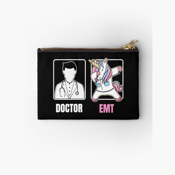 Item preview, EMT Dabbing Unicorn Funny Boring Doctor Quote Fun Paramedic  designed and sold by CreatedByHeidi.