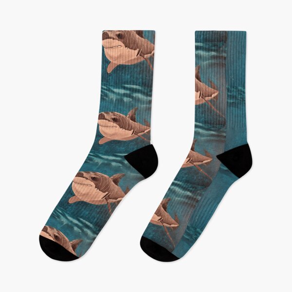 Item preview, Great White Shark designed and sold by Russell Halsema.