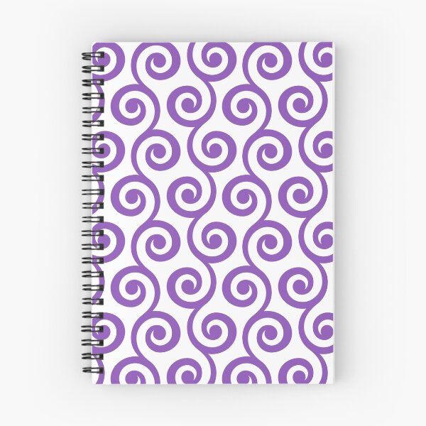 Item preview, LightPurple Geometric Swirl Pattern designed and sold by ImageNugget.