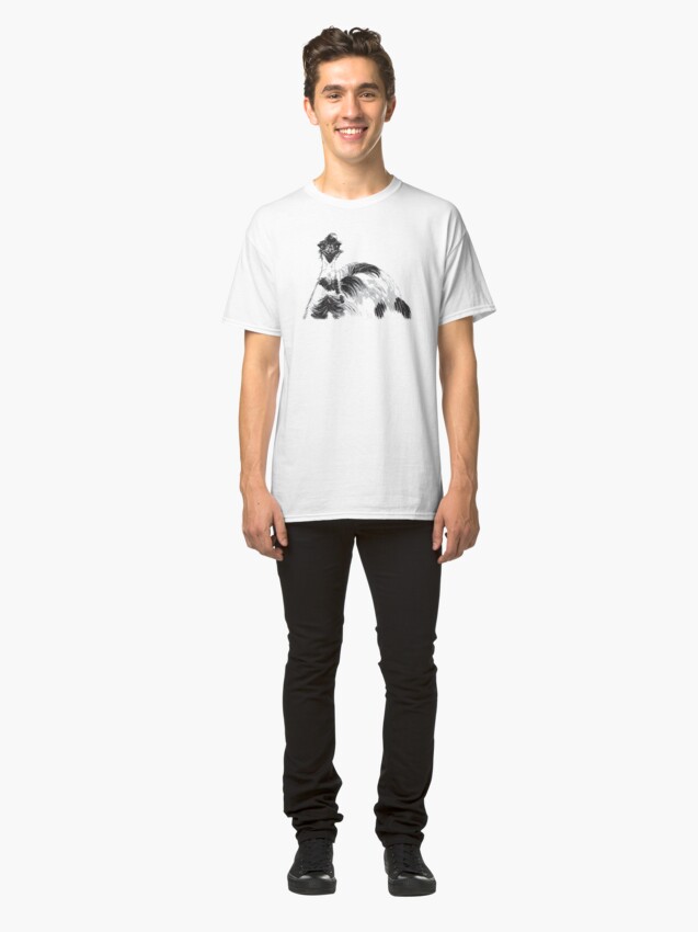 Alternate view of Emu Black and White Classic T-Shirt