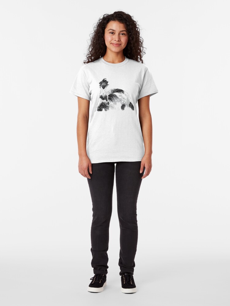 Alternate view of Emu Black and White Classic T-Shirt