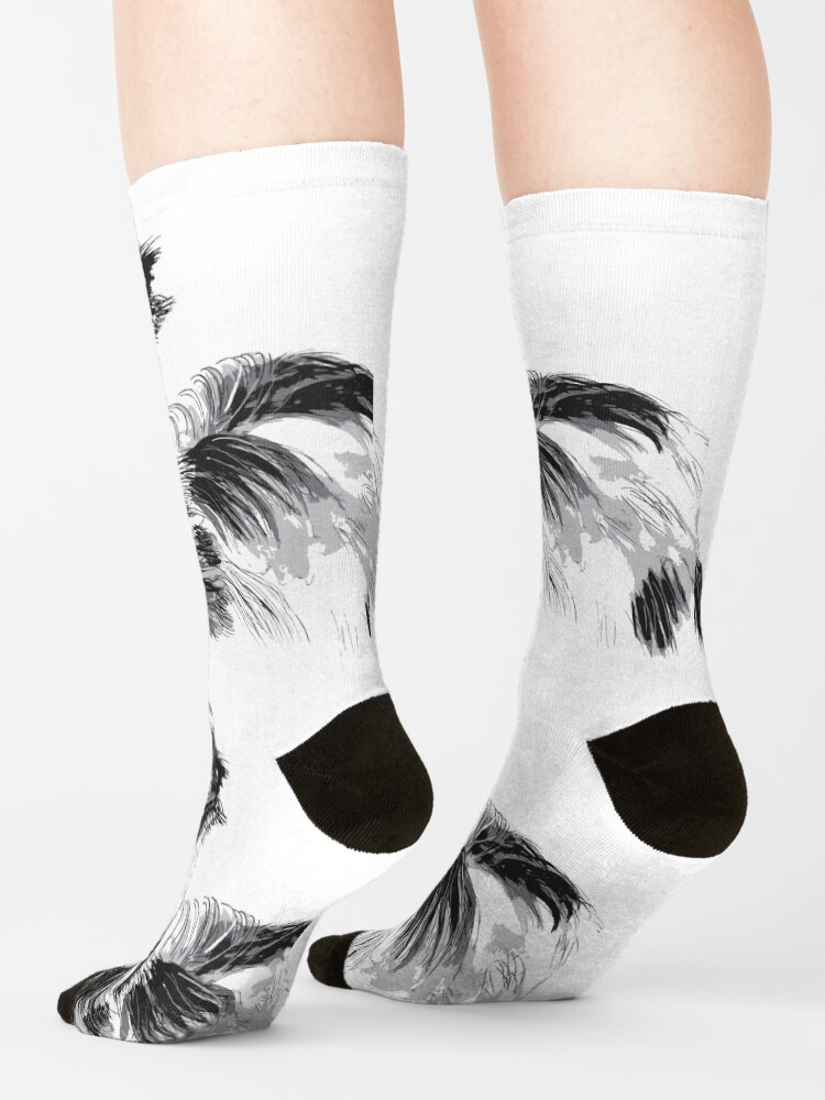 Alternate view of Emu Black and White Socks