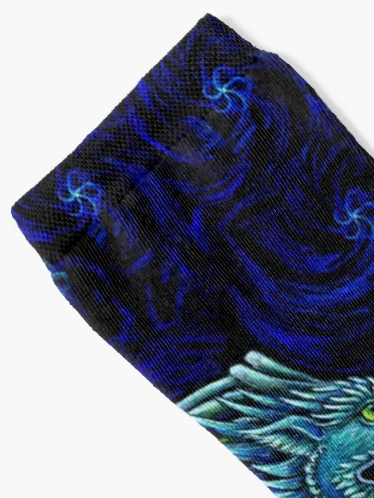 Alternate view of Chinese Azure Dragon Socks