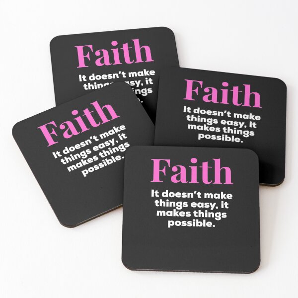 Item preview, Faith makes things possible Christian design  designed and sold by Tim Dunaway.