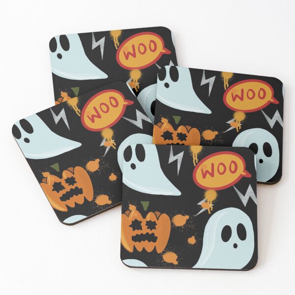 Item preview, Halloween surface pattern- ghosts and more! designed and sold by UseTheFARCE.